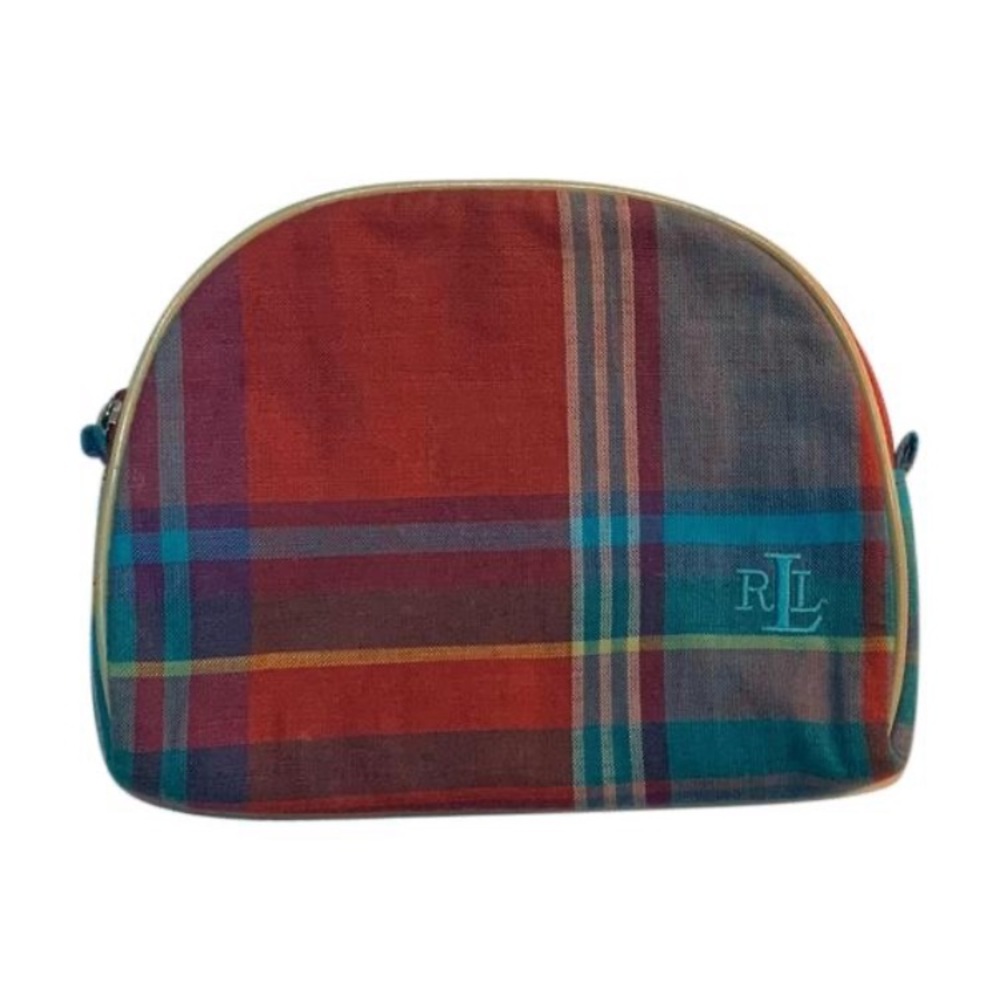 [lauren ralph lauren] plaid cosmetic bag